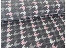 Sweat - Grafix Grafische Muster grau rosa